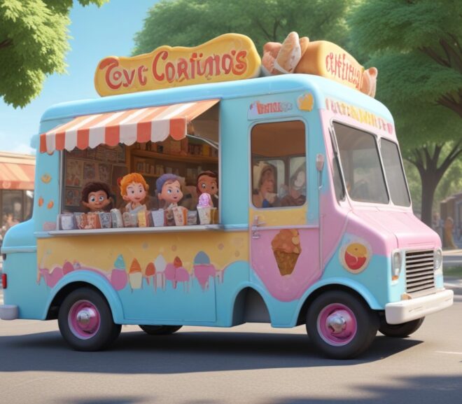 Ice Cream Truck Menu